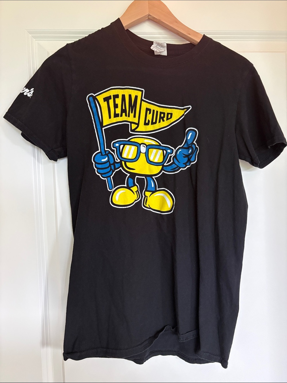 Culver’s Team Curd Graphic Tee in Black and Yellow